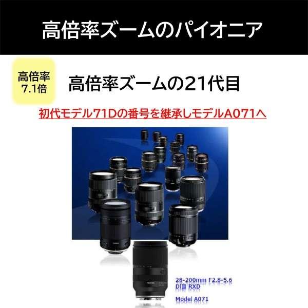 28-200mm F/2.8-5.6 Di III RXD (Model A071) 商品画像10：沙羅の木 plus