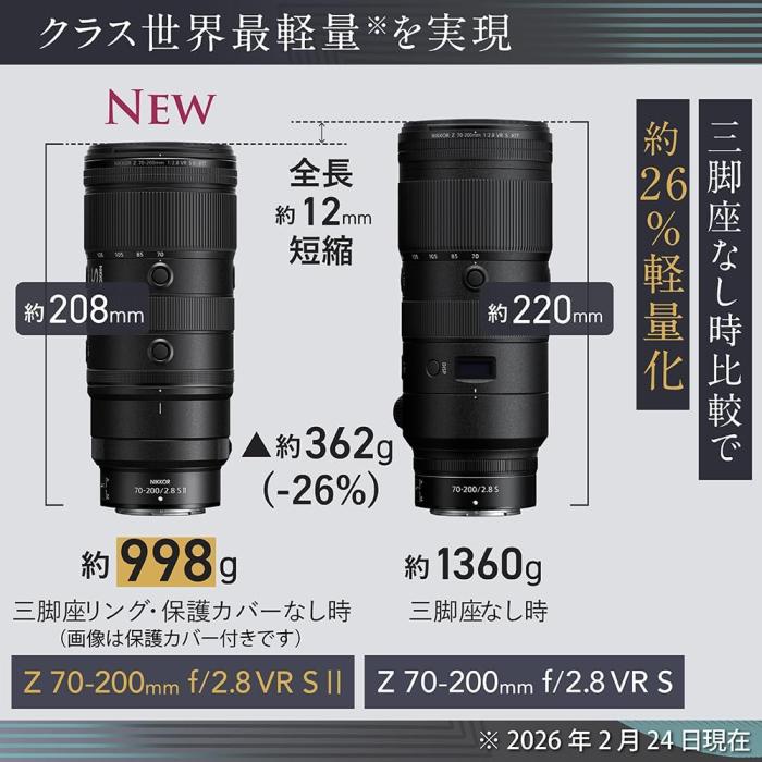 NIKKOR Z 70-200mm f/2.8 VR S II 商品画像6：沙羅の木 plus