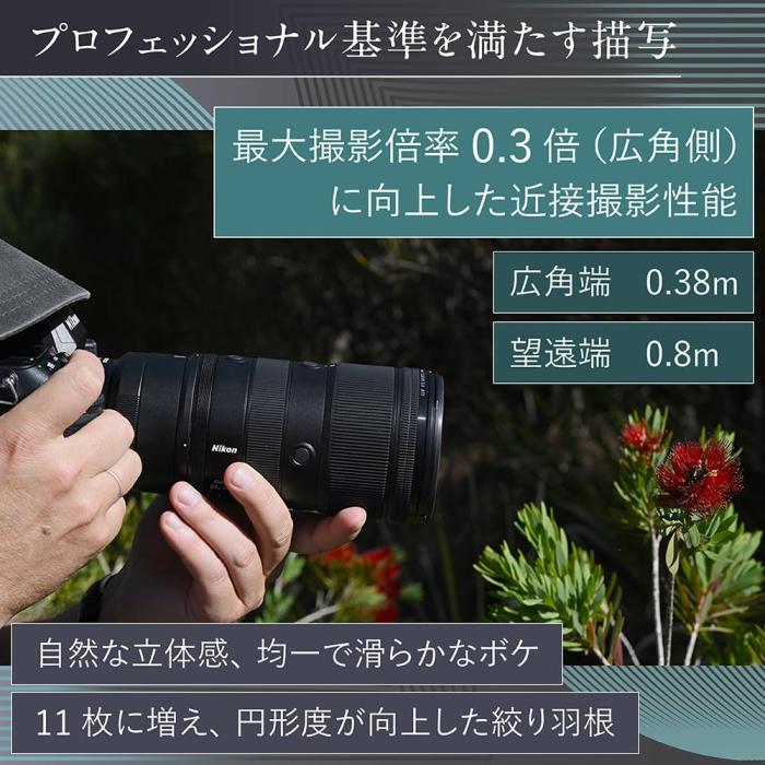 NIKKOR Z 70-200mm f/2.8 VR S II 商品画像11：沙羅の木 plus