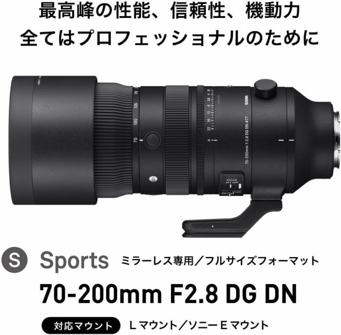 70-200mm F2.8 DG DN OS [ソニーE用] 商品画像6：沙羅の木