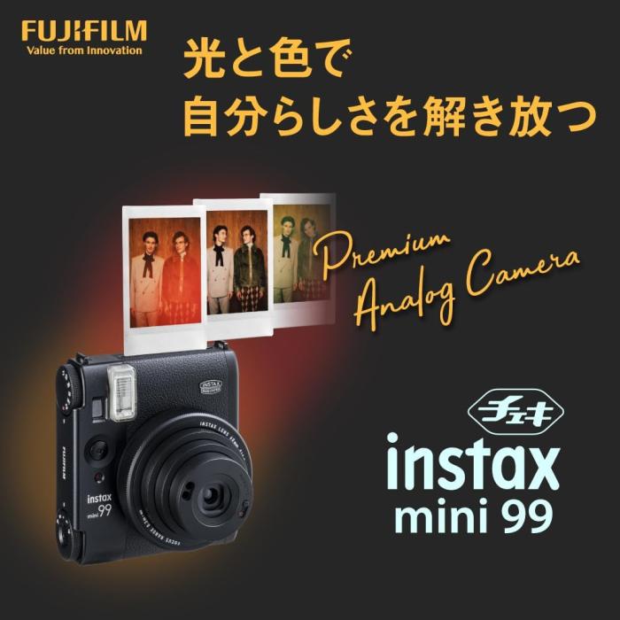 instax mini 99 チェキ [ブラック] 商品画像3：沙羅の木