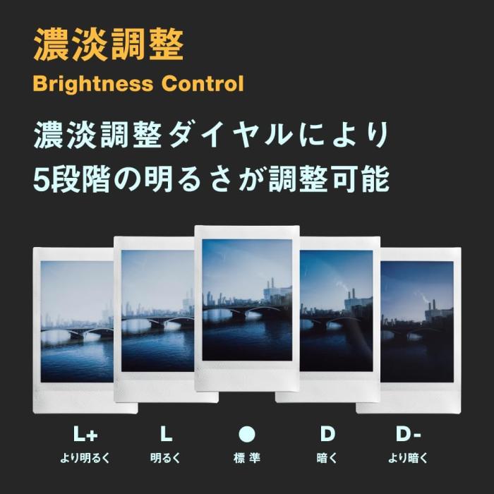 instax mini 99 チェキ [ブラック] 商品画像6：沙羅の木