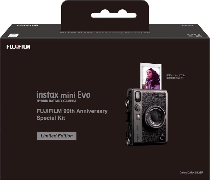 instax mini Evo チェキ FUJIFILM 90th Anniversary Special Kit [DARK SILVER] 商品画像4：沙羅の木