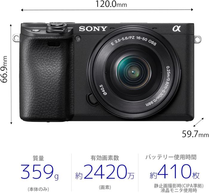 α6400 ILCE-6400L パワーズームレンズキット [ブラック] 商品画像3：沙羅の木