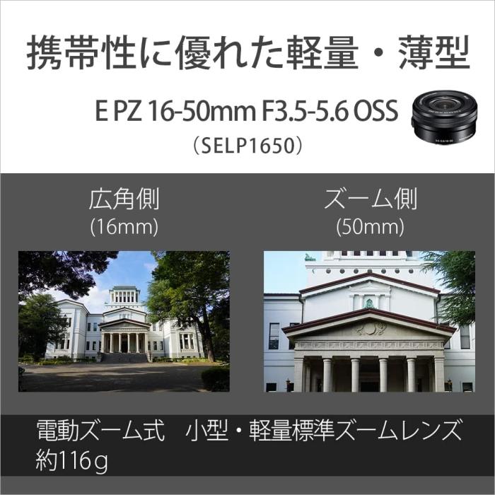 α6400 ILCE-6400L パワーズームレンズキット [ブラック] 商品画像13：沙羅の木