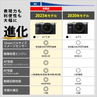 α7C II ILCE-7CM2 ボディ [シルバー]の通販なら: 沙羅の木
