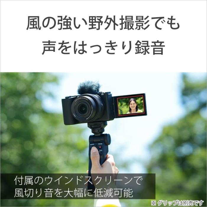 VLOGCAM ZV-E10M2X ダブルズームレンズキット [ブラック] 商品画像22：沙羅の木