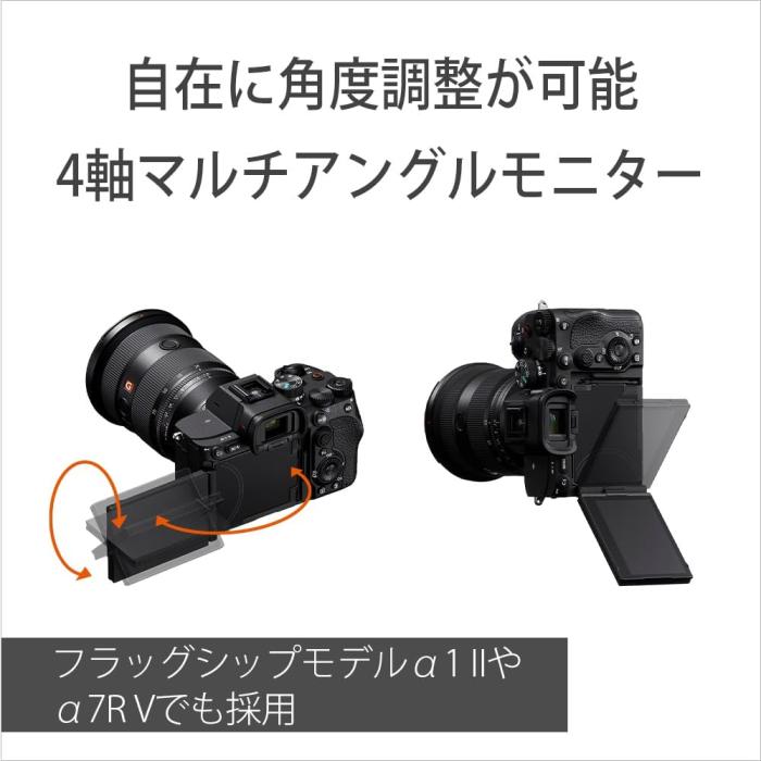 α7 V ILCE-7M5 ボディ 商品画像22：沙羅の木