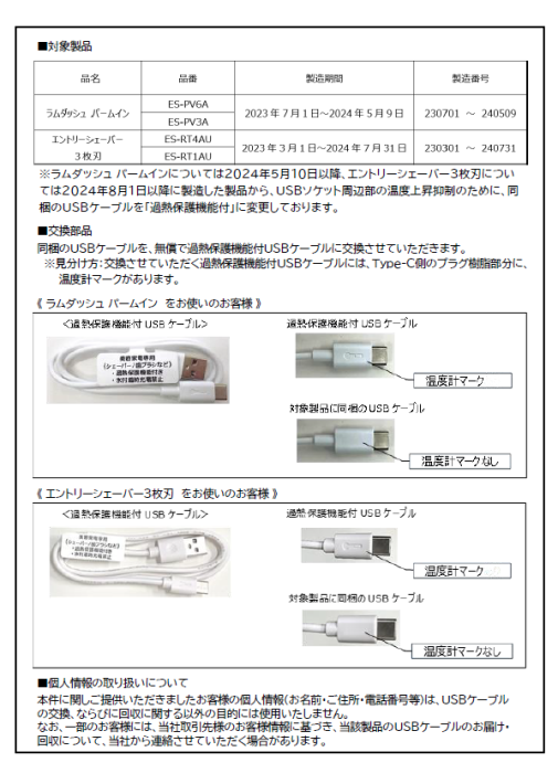 ラムダッシュ パームイン ES-PV3A-K [マットブラック] 商品画像13：沙羅の木