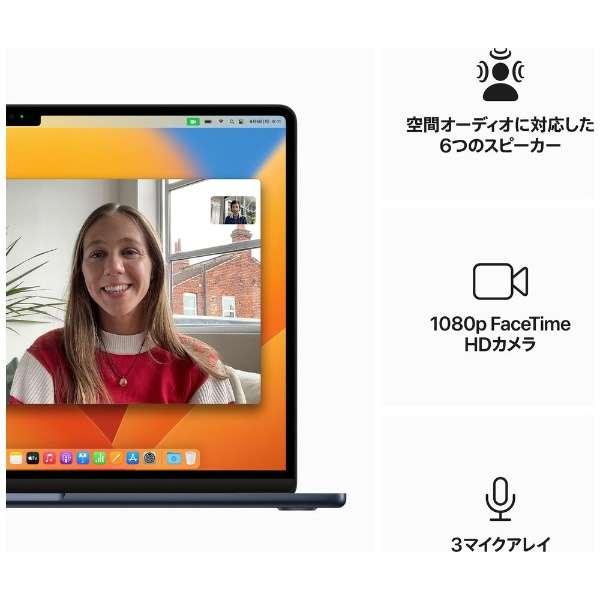 MacBook Air Liquid Retinaディスプレイ 15.3 MQKX3J/A [ミッドナイト] 商品画像12：沙羅の木