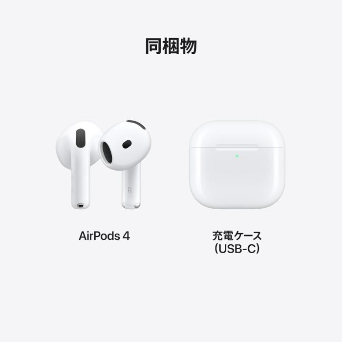 AirPods 4 MXP63J/A 商品画像6：沙羅の木