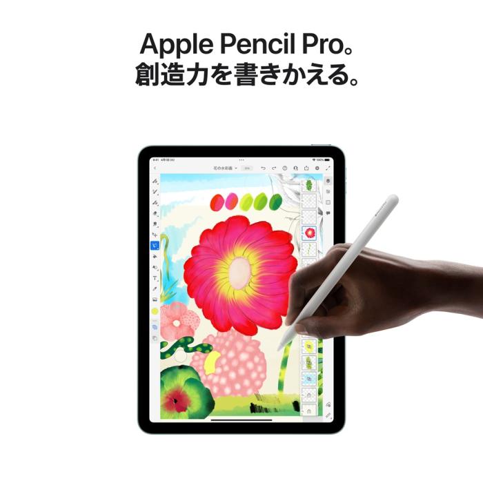 iPad Air 11インチ Wi-Fi 256GB 2025年春モデル MCA14J/A [スペースグレイ] 商品画像6：沙羅の木