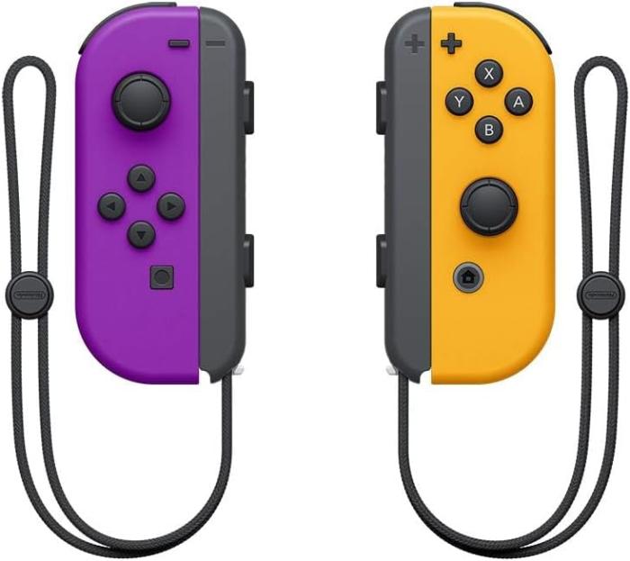 Joy-Con (L)/(R) HAC-A-JAQAA [ネオンパープル/ネオンオレンジ] 商品画像2：沙羅の木