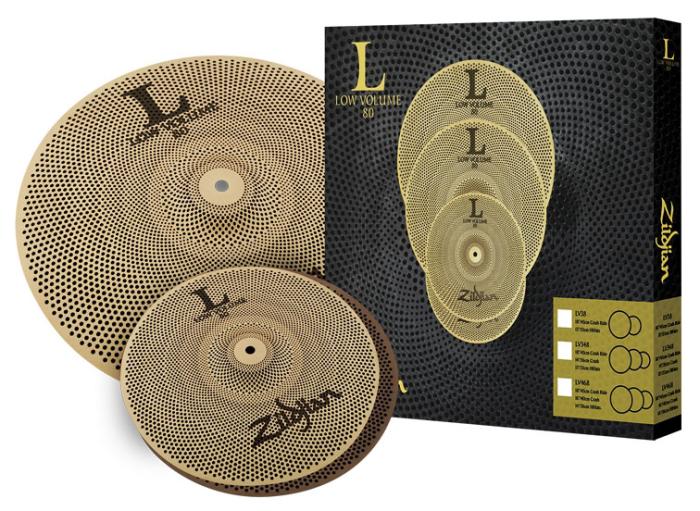 ZILDJIAN L80 Low Volume Cymbal Sets 13HH/18CR LV38