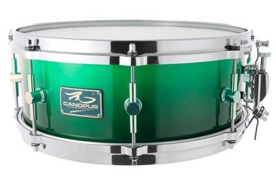 CANOPUS The Maple M-1455 14""x 5.5"" Emerald Fade LQ