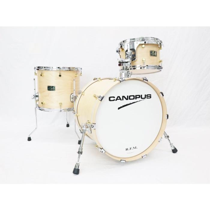 CANOPUS 【R.F.M.】 Standard Kit（18""""BD/12""""TT/14""""FT） オイルフィニッシュ 商品画像1：Custom Shop CANOPUS