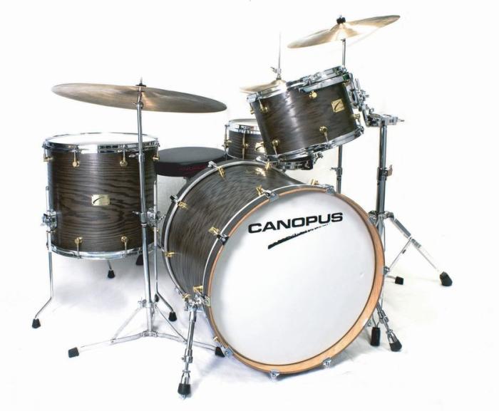 CANOPUS 【Ash Series】 Standard Kit（18""""BD/12""""TT/14""""FT）ブラキ･･･