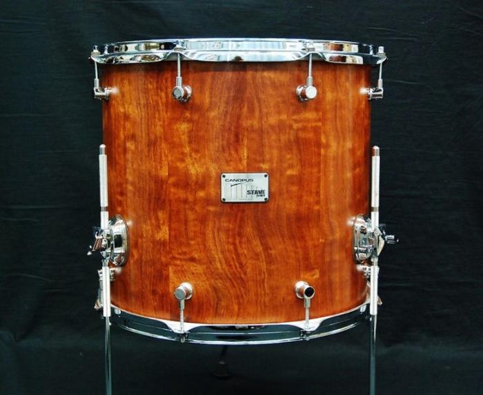 CANOPUS 【STAVE BUBINGA】 14""""×13""""FT オイルフィニッシュ 商品画像1：Custom Shop CANOPUS