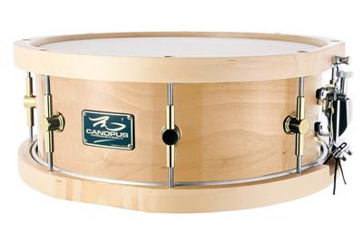 CANOPUS Oil Finished Maple ウッドフープ仕様 MO-1455WH 14"x 5.5" Natural Oil 商品画像1：Custom Shop CANOPUS