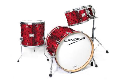 CANOPUS Birch Studio Kit Plus Red Pearl