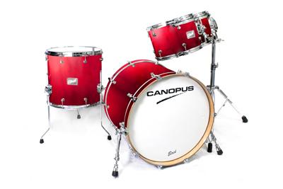 CANOPUS Birch Studio Kit Plus Crimson Fade Mat LQ
