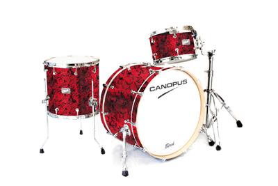 CANOPUS Birch Classic Kit 12 Red Pearl