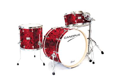 CANOPUS Birch Classic Kit Plus Red Pearl