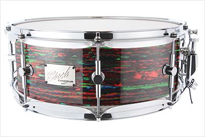 CANOPUS Birch BR-1455 14"x 5.5" Psychedelic Red