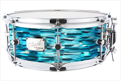 CANOPUS Birch BR-1455 14"x 5.5" Turquoise Oyster