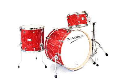 CANOPUS NV60M2 Classic Kit 12 Red Satin 商品画像1：Custom Shop CANOPUS