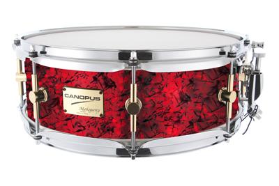 CANOPUS Mahogany MH-1455 14""x 5.5"" Red Pearl 商品画像1：Custom Shop CANOPUS