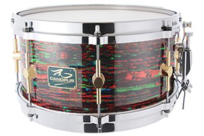 CANOPUS The Maple M-1265 12"x 6.5" Psychedelic Red