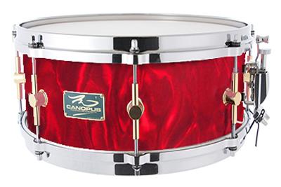 CANOPUS The Maple M-1365 13""x 6.5"" Red Satin