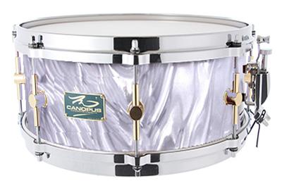 CANOPUS The Maple M-1365 13""x 6.5"" White Satin 商品画像1：Custom Shop CANOPUS