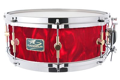 CANOPUS The Maple M-1455 14"x 5.5" Red Satin
