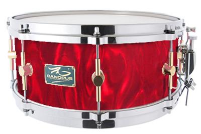 CANOPUS The Maple M-1465 14"x 6.5" Red Satin