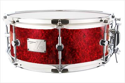 CANOPUS 1ply SSSM-1455SH 14"x 5.5" Red Pearl