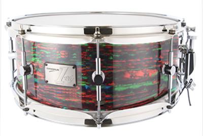CANOPUS 1ply SSSM-1465SH 14"x 6.5" Psychedelic Red 商品画像1：Custom Shop CANOPUS