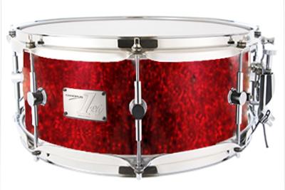CANOPUS 1ply SSSM-1465SH 14"x 6.5" Red Pearl
