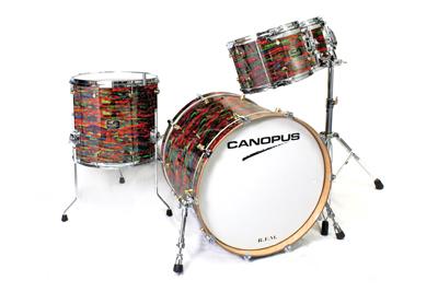 CANOPUS R.F.M. Studio Kit Plus Psychedelic Red