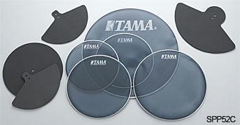 TAMA サイレントパック22インチ/MESH HEADS & CYMBAL MUTES IM52用