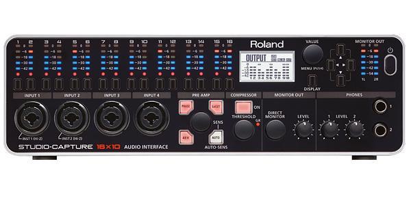 ROLAND USBオーディオ・インターフェース スタジオ・キャプチャー UA-1610