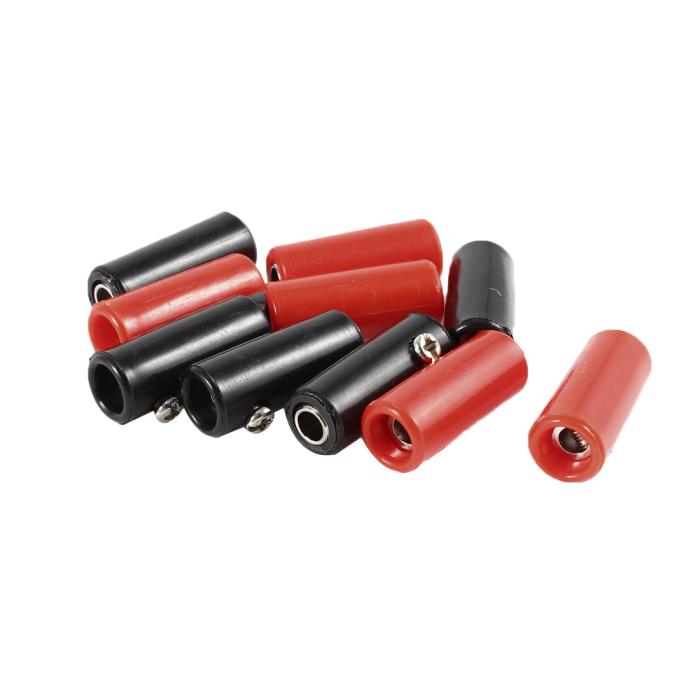 バナナ メスコネクタ バナナプラグ メスソケットカプラ 4mm 10個入り 商品画像1：soten co