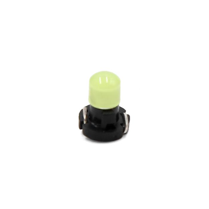 T3 LEDバルブ 計器灯 12V アイスブルー ウェッジ ダッシュゲージ 計器盤ライト 5個入り 商品画像2：soten co