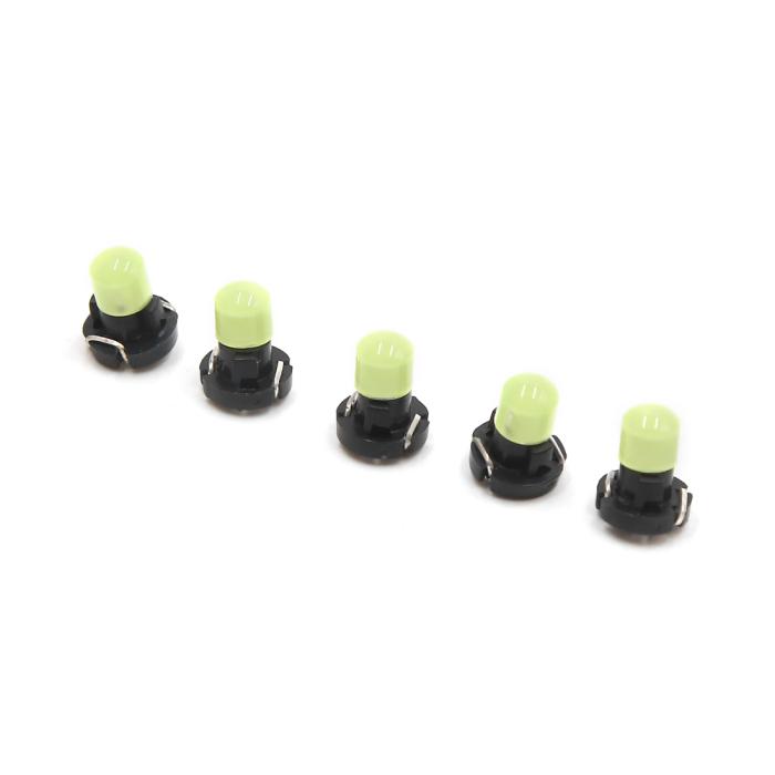 T3 LEDバルブ 計器灯 12V アイスブルー ウェッジ ダッシュゲージ 計器盤ライ･･･