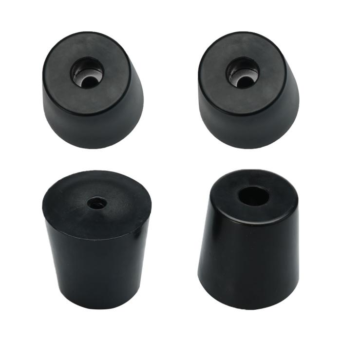 家具足ホルダー ゴムキャップ 滑り止め家具足パッド ラバー D49x40xH50mm 4個入り 商品画像1：soten co