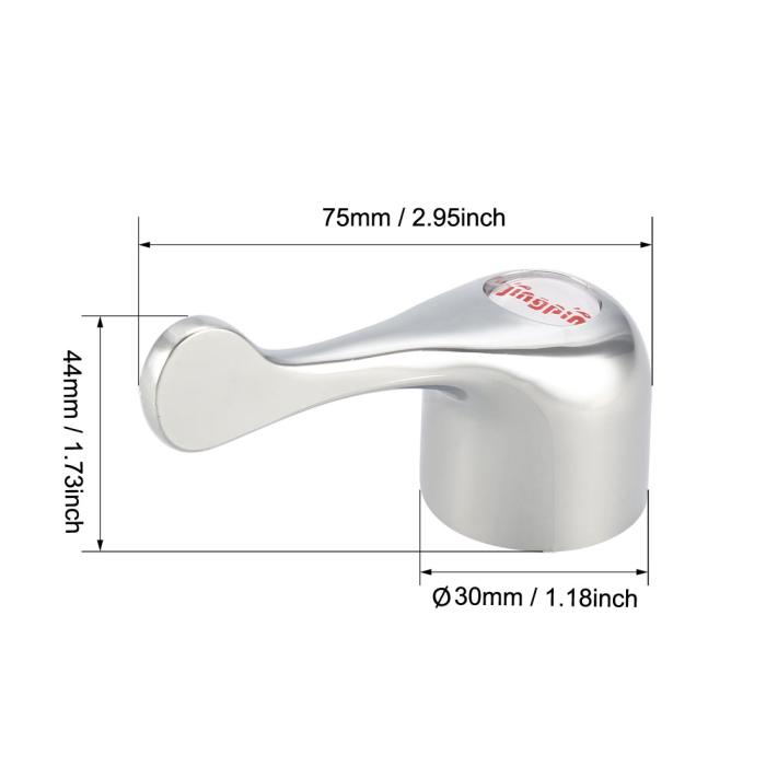 蛇口レバーハンドル シングルレバーハンドル キッチン バスルーム用 直径30 mm 4個 商品画像2：soten co