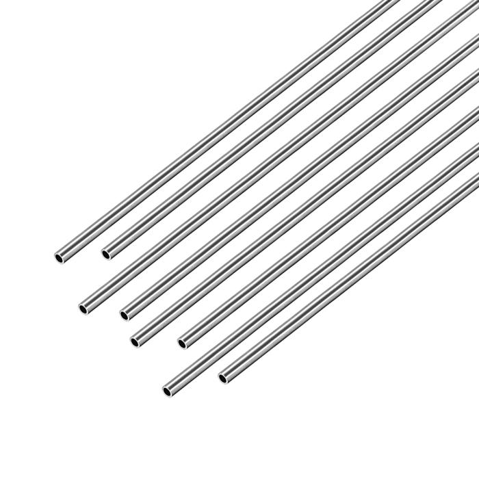 丸いチューブ ストレートパイプ 304ステンレス製 シームなし 外径2 mm 壁厚さ･･･