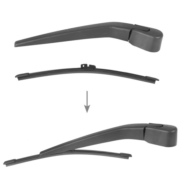 リアワイパー リアウインドーワイパーブレード ワイパーブレード 290mm 取り付け簡単 2012-2019 Volvoに対応 V40 MK2 商品画像3：soten co