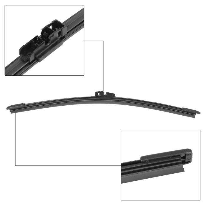 リアワイパー リアウインドーワイパーブレード ワイパーブレード 290mm 取り付け簡単 2012-2019 Volvoに対応 V40 MK2 商品画像4：soten co